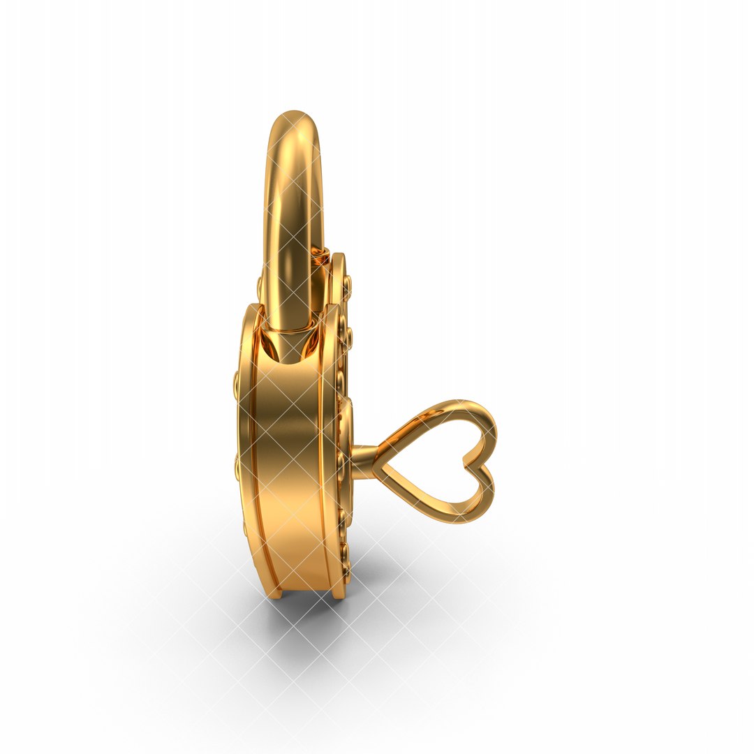 3D Patlock Gold Model - TurboSquid 2305824