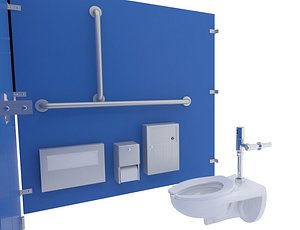 Toilet Stall-002B