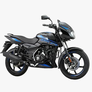 Bajaj Pulsar 150 SD UG Bike Motorcycle  Sparkle Black Blue