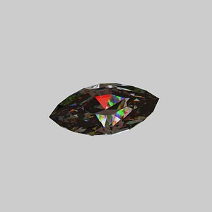 3D Marquise Diamond Cut