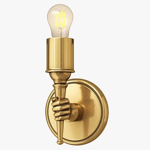 Urban Electric sconce hand 3D model