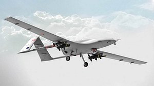 3D Bayraktar TB-2 model