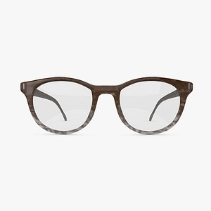 vintage eye glasses 3d c4d