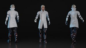 3D Doc 3D Rigged Model model