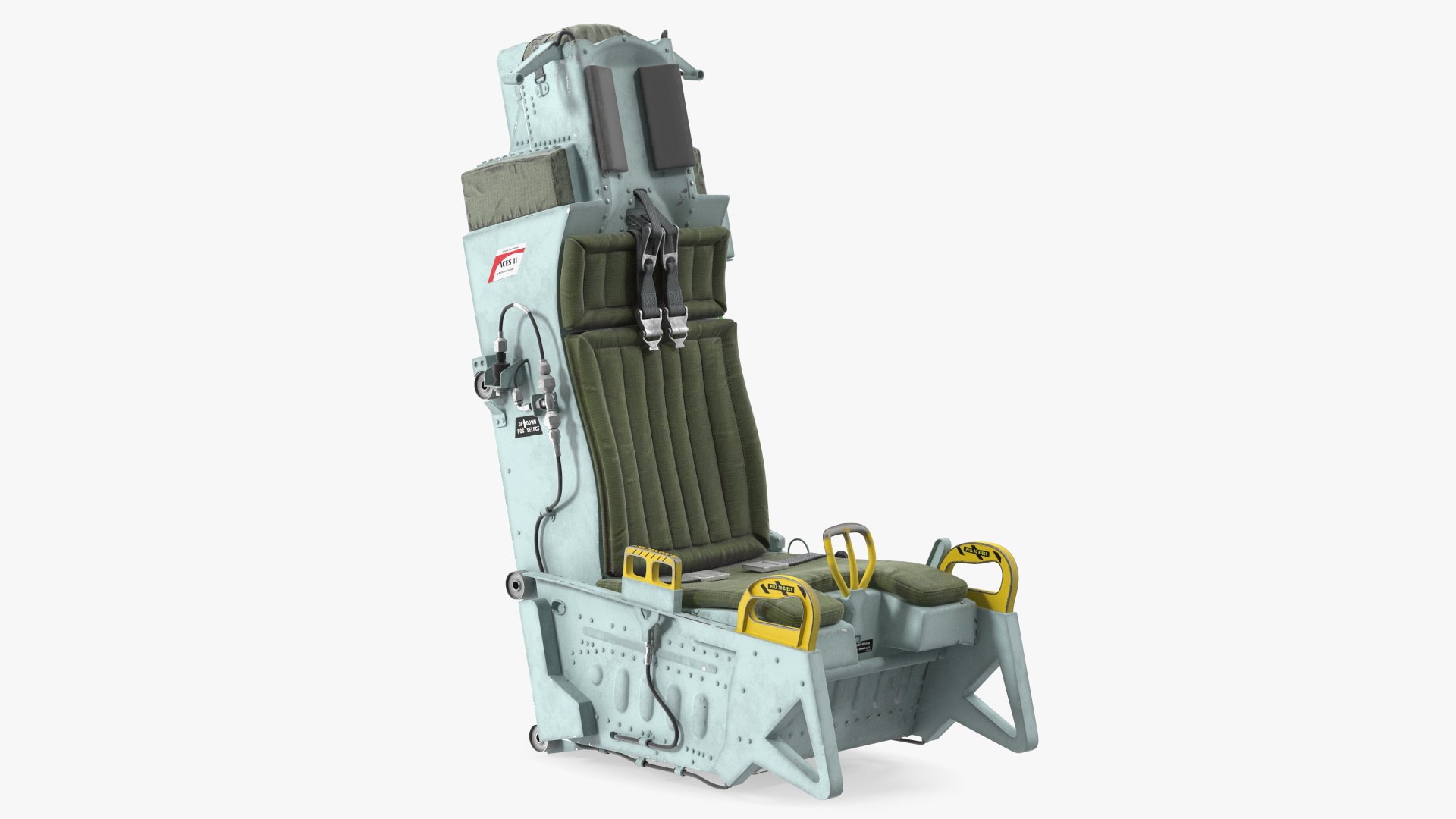 Ejection Seat ACES II 3D model preview