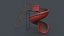 PBR Modular Outdoor Spiral Tube Slide C 3D model