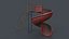 PBR Modular Outdoor Spiral Tube Slide C 3D model