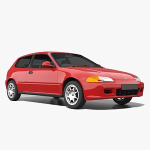 3D Honda Civic model
