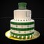Lucky Tiered Clover Cake