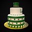 Lucky Tiered Clover Cake