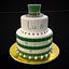 Lucky Tiered Clover Cake
