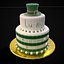 Lucky Tiered Clover Cake