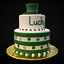 Lucky Tiered Clover Cake