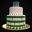 Lucky Tiered Clover Cake