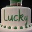 Lucky Tiered Clover Cake