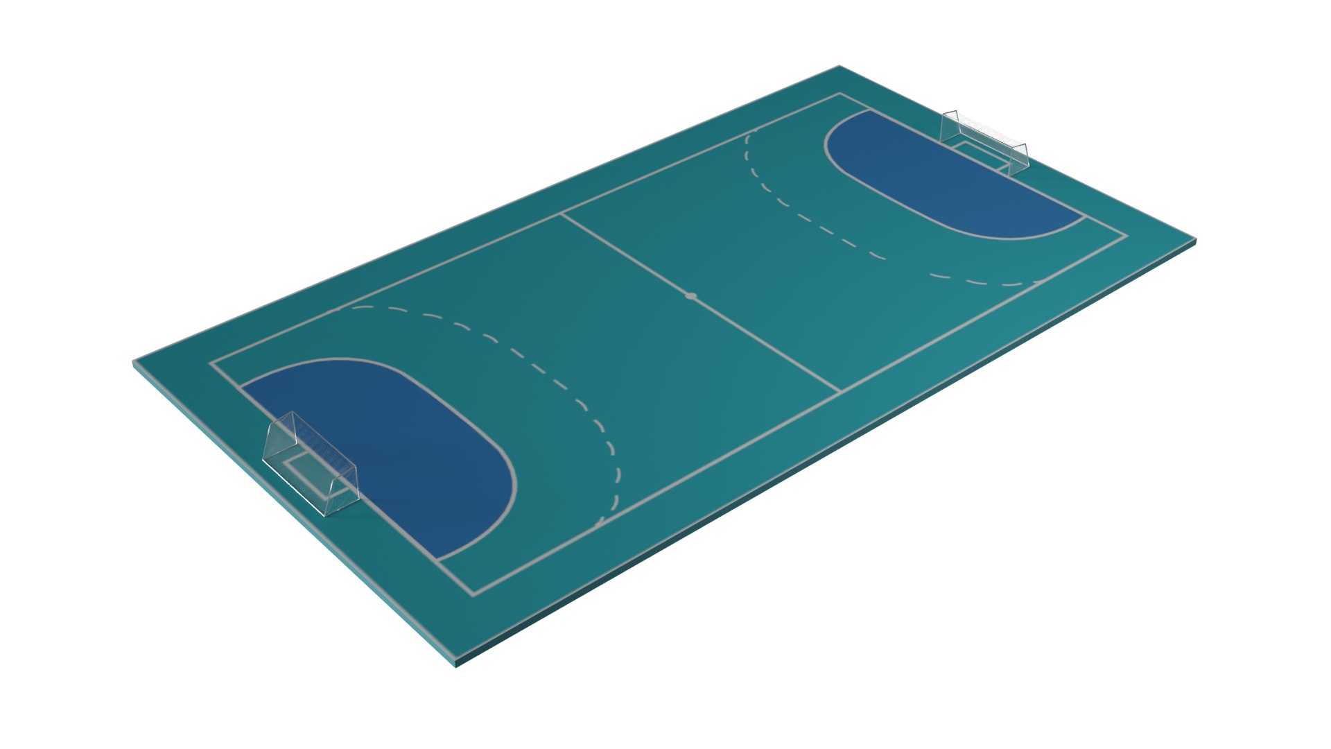 3D Handball Court Model - TurboSquid 2110921
