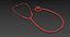 Stethoscope Red