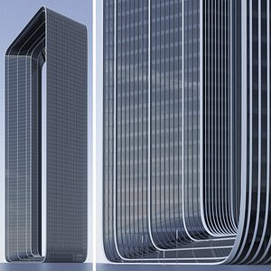 3D Skyscraper Sofi V6 model