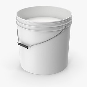 Opened Paint Bucket