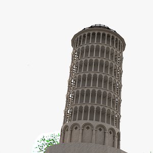 pisa tower 3D