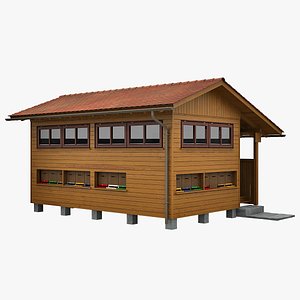 3d model house apiary