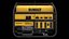3D DeWalt Portable Commercial Generator