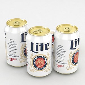 Beer Can Miller Lite 12fl oz 2015