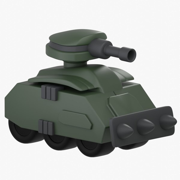 Army Tank 3D Illustration 3D