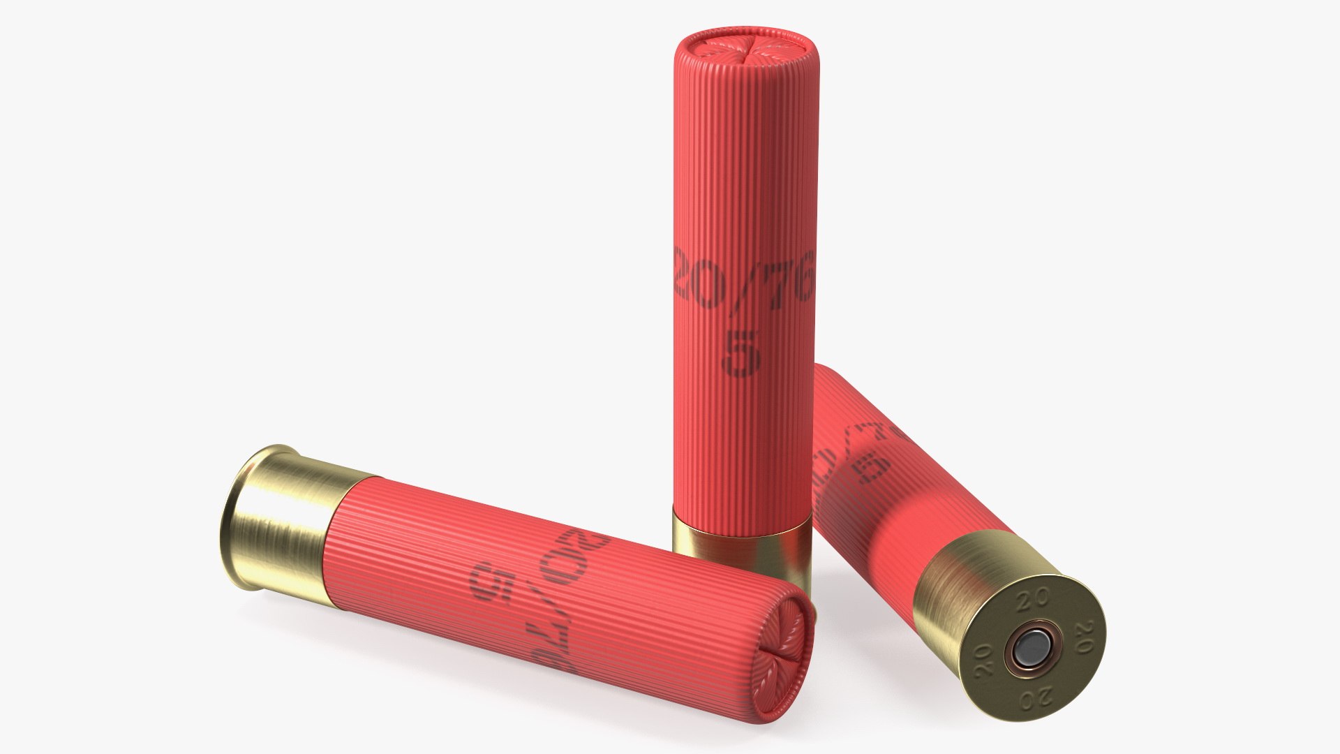 MTs-255 MC-255 Shotgun Shell 3D model preview