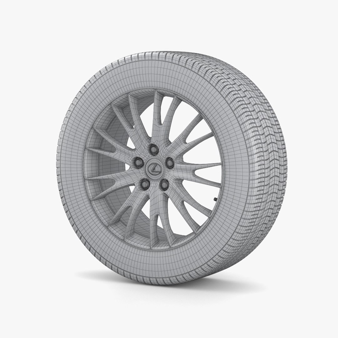 Lexus GS Rim 004 model - TurboSquid 1951860