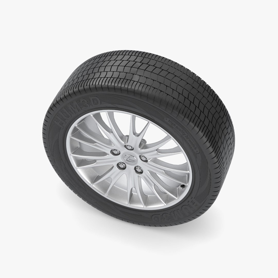 Lexus GS Rim 004 model - TurboSquid 1951860