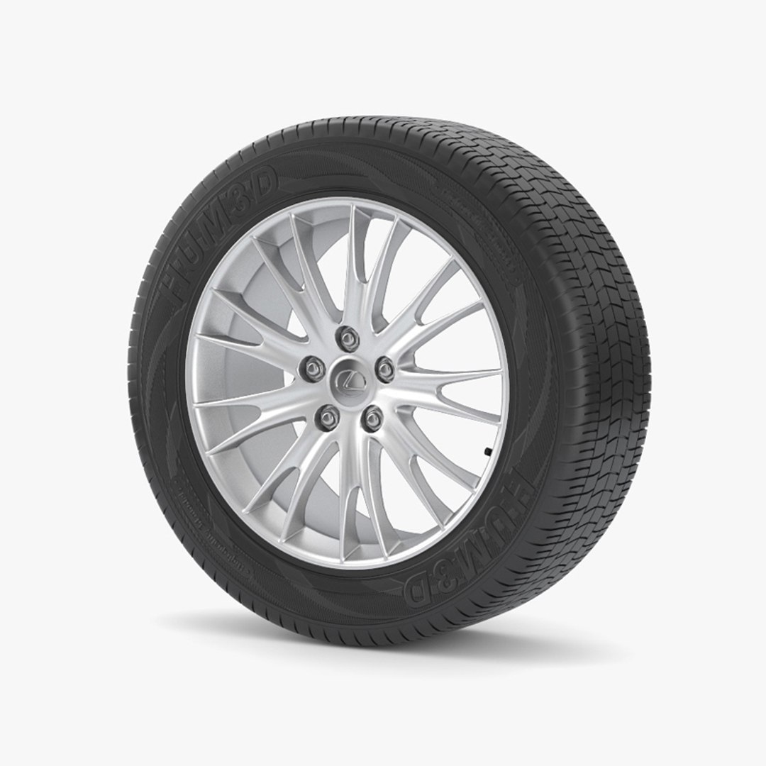 Lexus GS Rim 004 model - TurboSquid 1951860