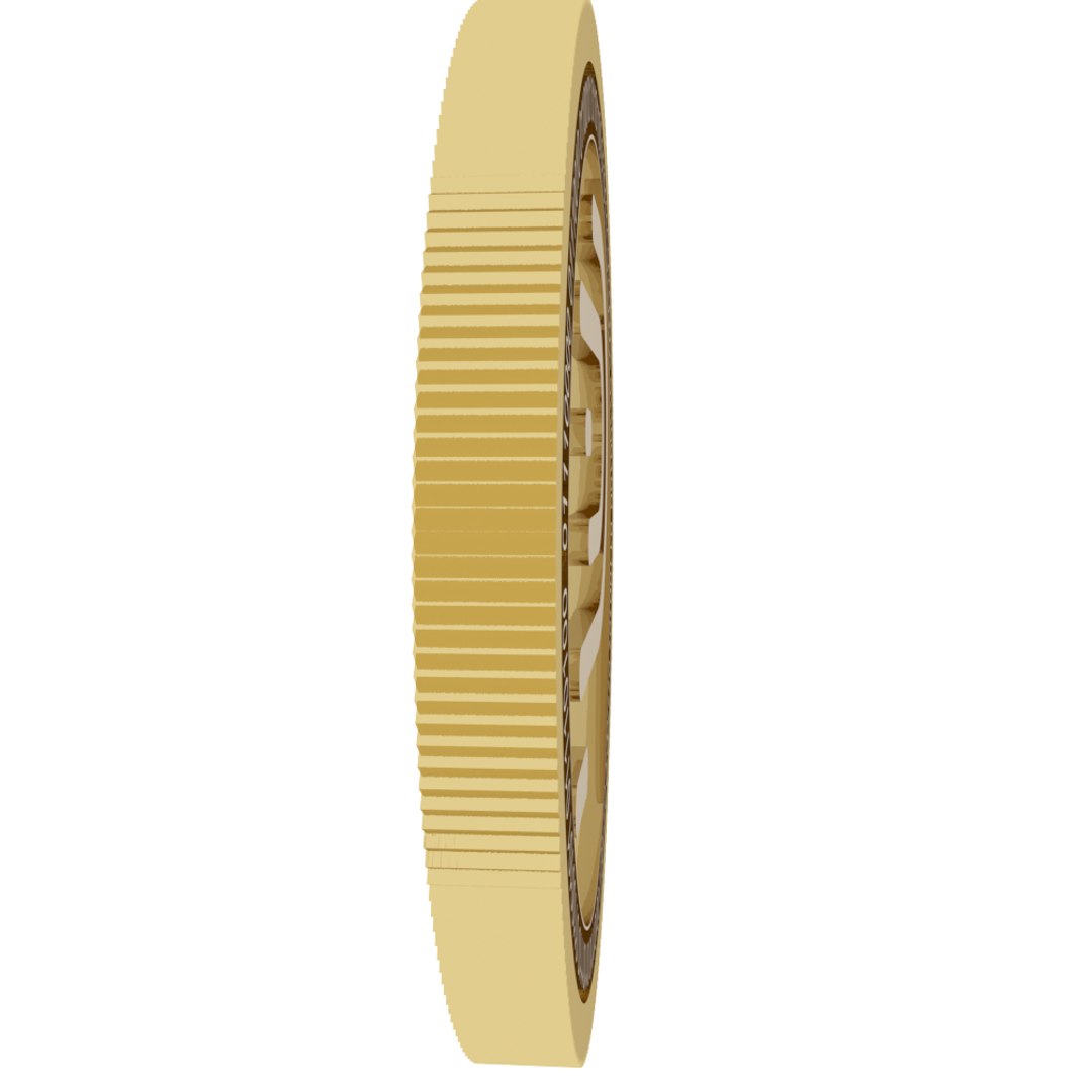 Polyswarm Gold Coin 3D Model - TurboSquid 1554996