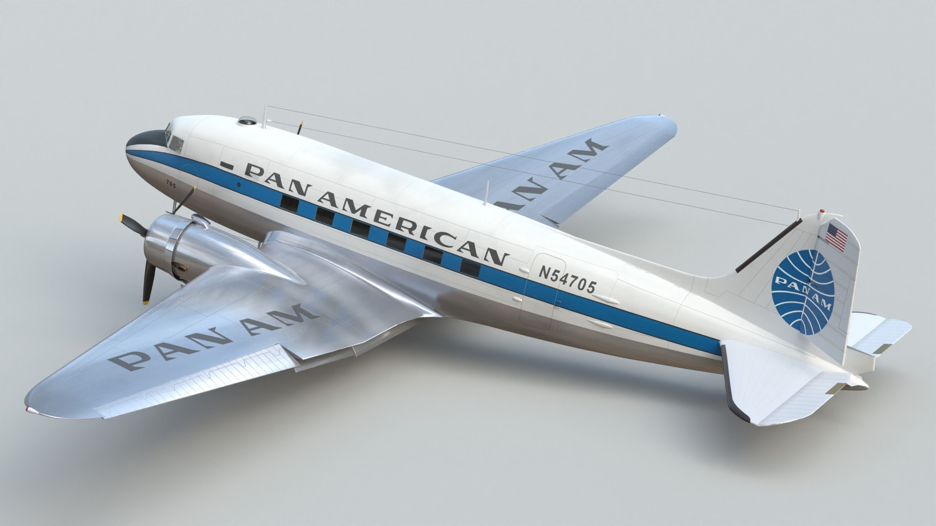 3D PAN AM DC3 Dakota SC model https://p.turbosquid.com/ts-thumb/VO/oxD0j5/CU/dc3papr5/jpg/1753351259/1920x1080/fit_q87/b7ff45687226b88c0662f461a51b5480d7ccfbad/dc3papr5.jpg