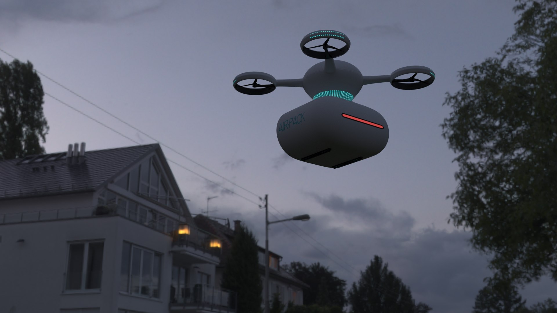 Delivery Drone 3D model https://p.turbosquid.com/ts-thumb/VO/p64LDr/lq/night2/jpg/1632759540/1920x1080/fit_q87/36ef67b197887c57ca6995913db2f2090e1a6dfb/night2.jpg