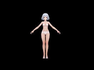 3D model nude women