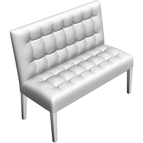 3d model bench