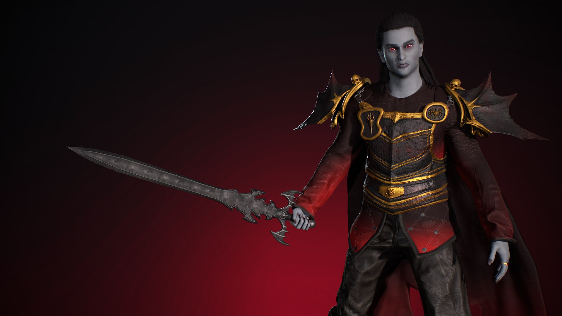 Vampire Lord 3D Model - TurboSquid 2360082