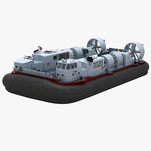 3D chinese type 726 lcac model