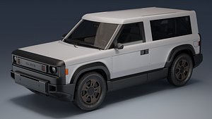 Slate Truck SUV Kit The Weekener 3D Model 2027 3D