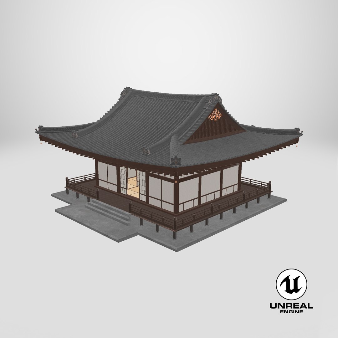 3D Japan Traditional House model https://p.turbosquid.com/ts-thumb/VP/25YyaZ/FS/stemcell_unreal_render/png/1744812644/1920x1080/fit_q87/7df48c455518efac860e1089413da417ebd2139f/stemcell_unreal_render.jpg