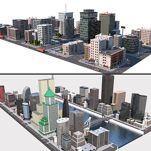 city 2 3D model