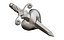 Messer-Herz-Anhänger