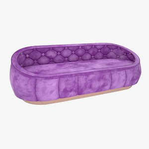 sofa furniture chesterfield 3D model