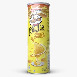 pringles chips cheesy cheese model