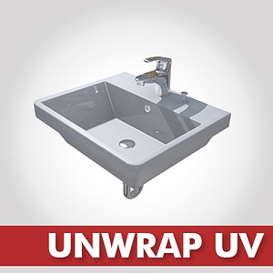 basin cl-339 faucet fl0302 3d model