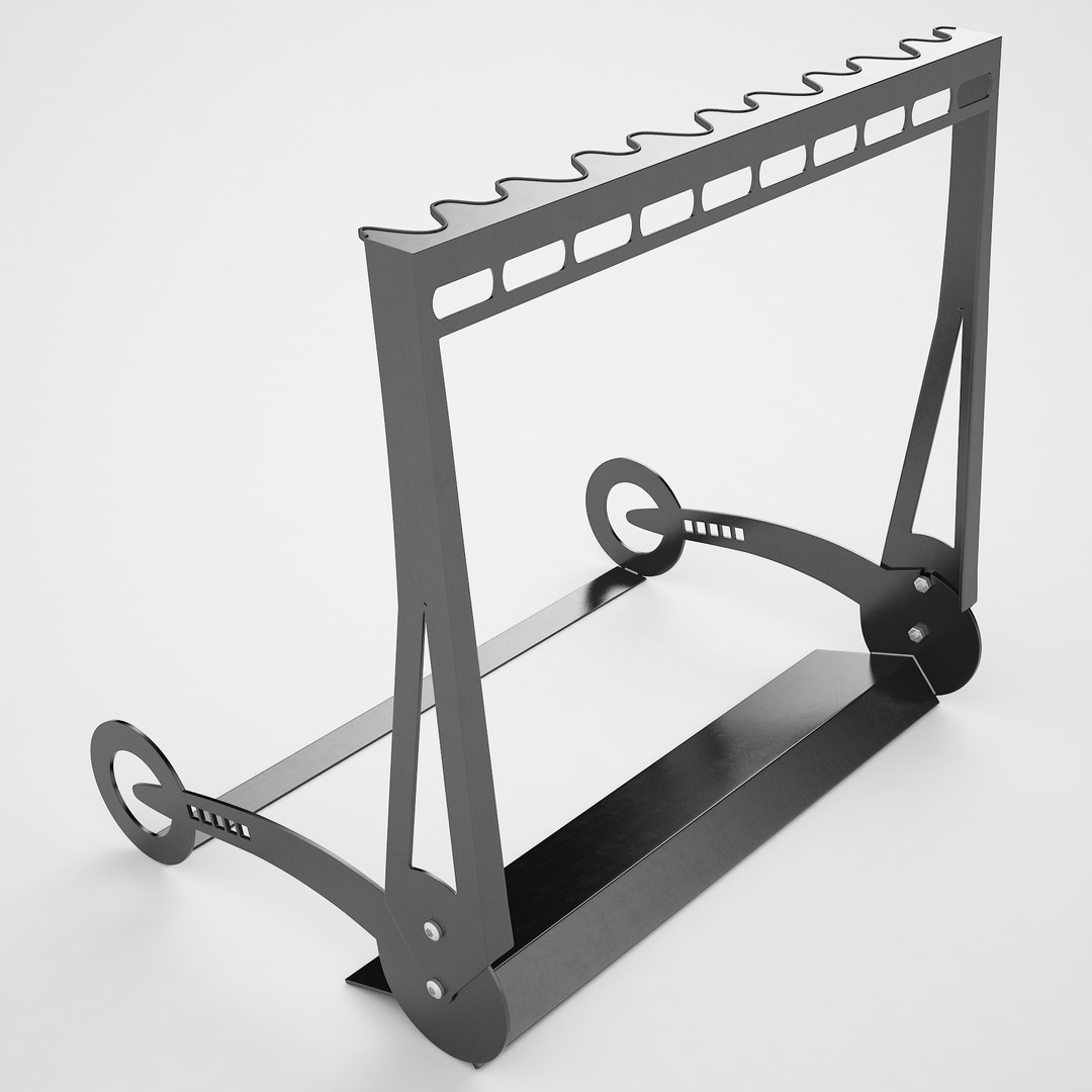 3D Scooter Parking Rack 09 - TurboSquid 2024839