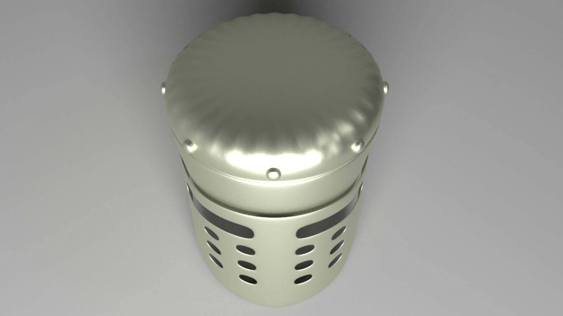 3D enclosed helmet TurboSquid 1594618