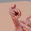 Parasitic predatory worm or monster