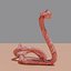 Parasitic predatory worm or monster